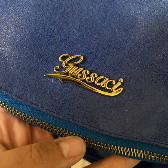 Gussaci Shimmering Crossbody bag W/ Tassels - Picture 2 of 9